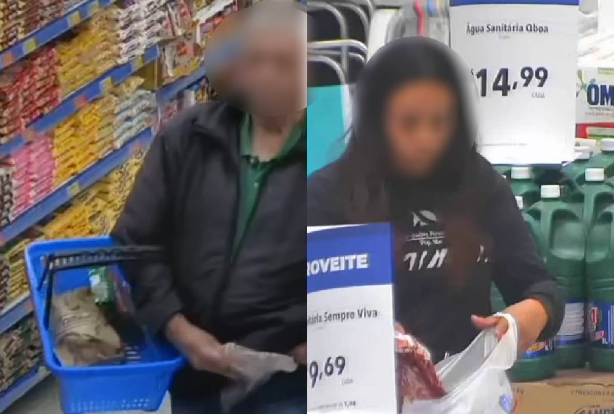 Condor Supermercados Divulga Vídeos de Furtos e Ladrões São Flagrados