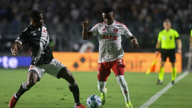 Vasco goleia e se recupera, complicando a situação do Internacional