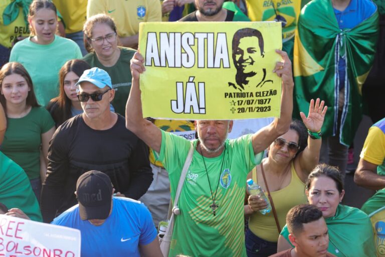 Apoio à anistia no Congresso é tema de pesquisa recente