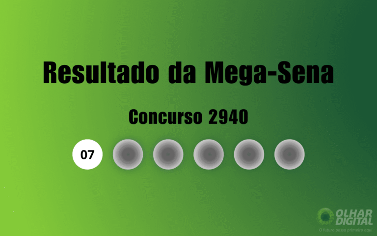Mega-Sena concurso 2940: resultado, números e ganhadores do sorteio