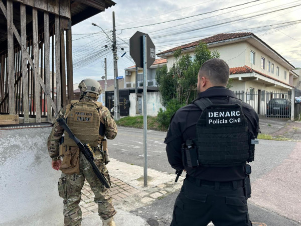 PCPR prende 13 integrantes de grupo ligado à maior apreensão de haxixe da história do Paraná