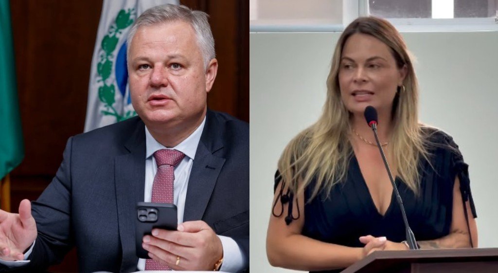 Dr. Gustavo Botogoski (PL) e a vice-prefeita é Tatiana Assuiti (Colagem/Divulgação)