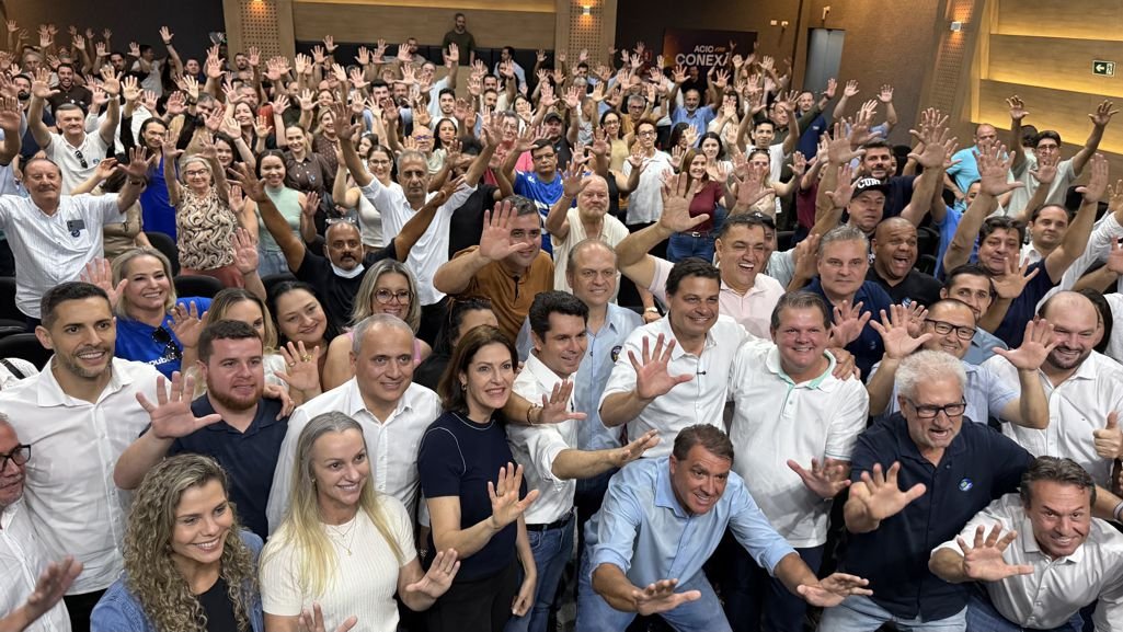 Evento reuniu lidaranças junto com o candidato a governador Sandro Alex (Foto: Ascom/CG)