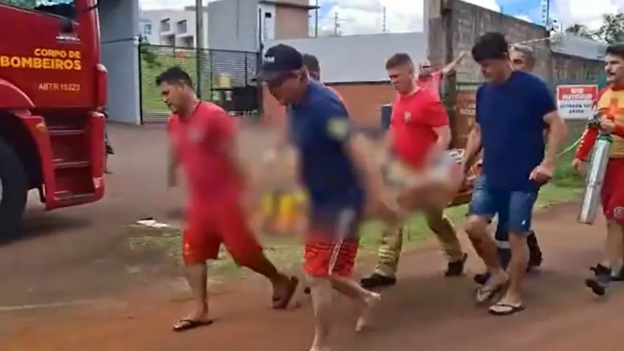 Adolescente se afoga e fica submersa por 20 minutos em riacho com cachoeira em Cascavel