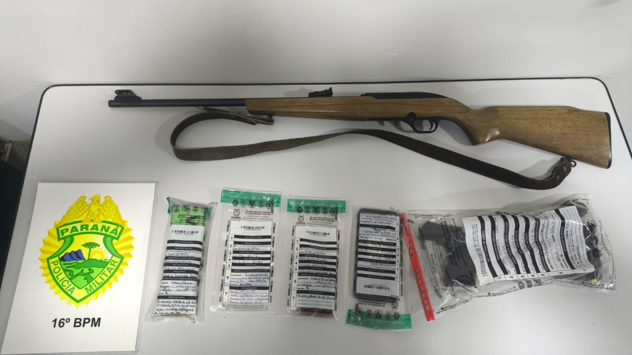 Polícia Militar Prena Autor de Ataque Armado em Prudentópolis