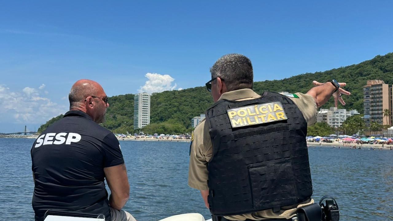 Comandante-Geral da PMPR acompanha ações da Patrulha Costeira na Baía de Guaratuba
