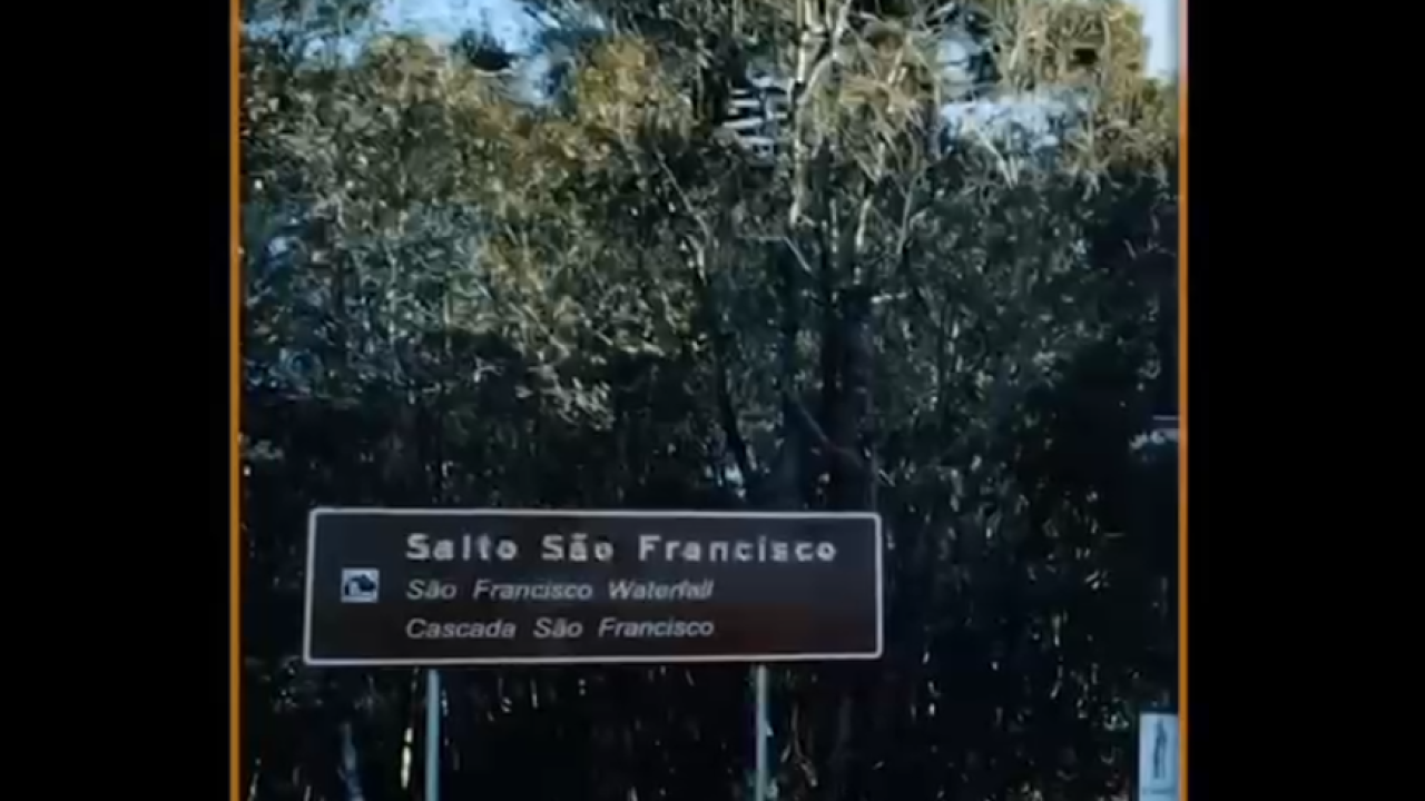 As belezas do Salto São Francisco, vistas pelo lado de Guarapuava: VEJA O VÍDEO!