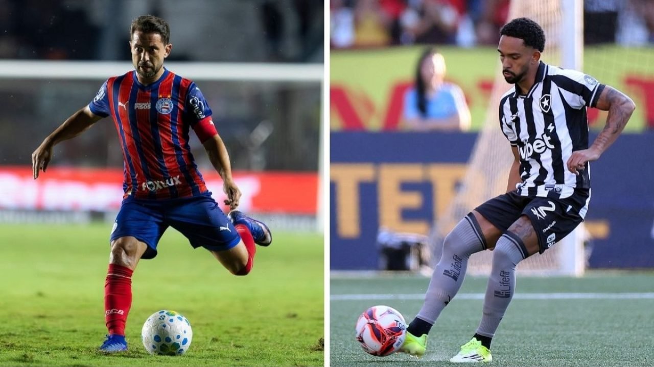 Foto: Rafael Rodrigues/EC Bahia e Vitor Silva/BotafogoBahia e Botafogo estreiam