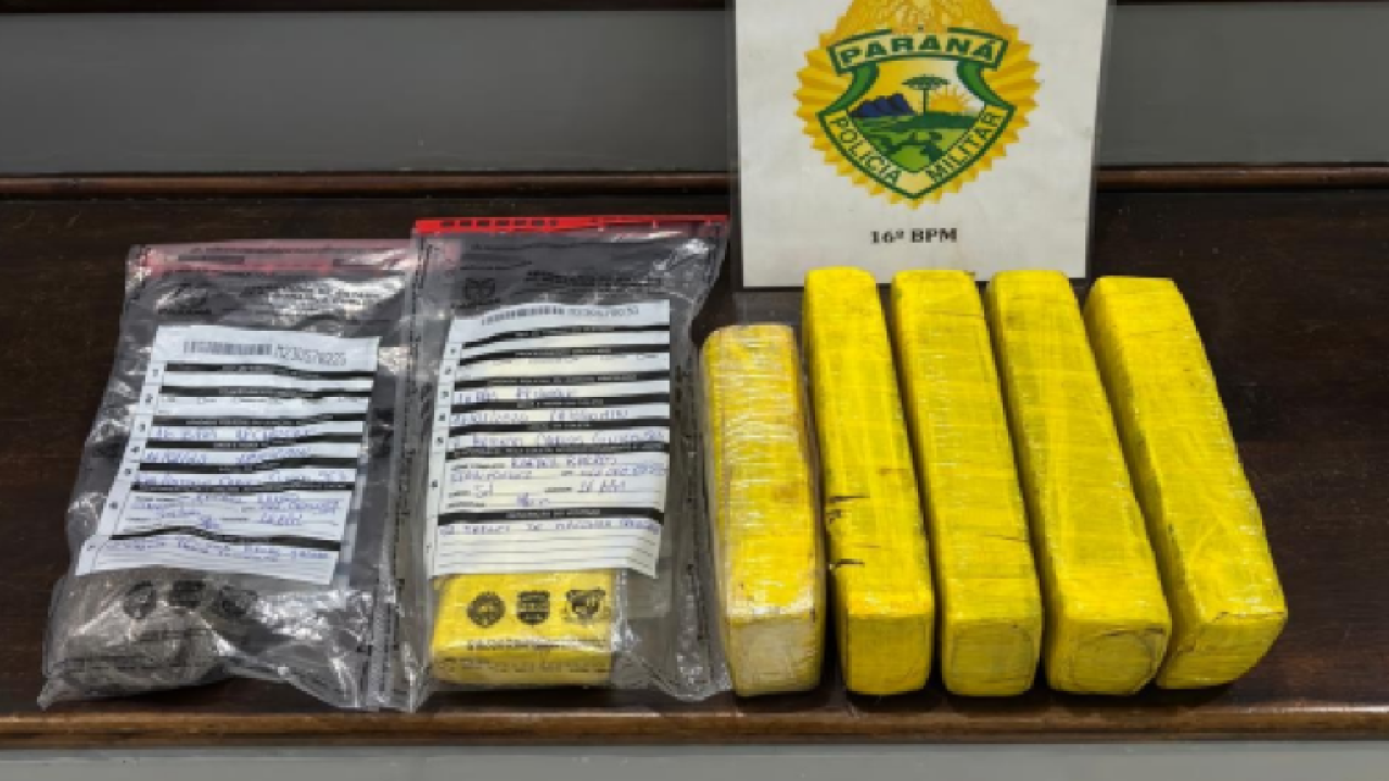 Mochila infantil escondia quase 5 kg de maconha