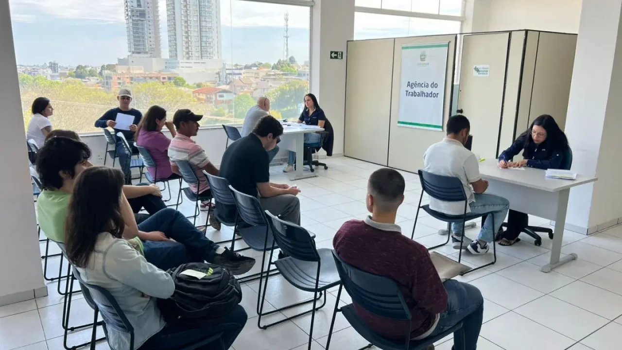 Agência do Trabalhador de Guarapuava promove neta segunda