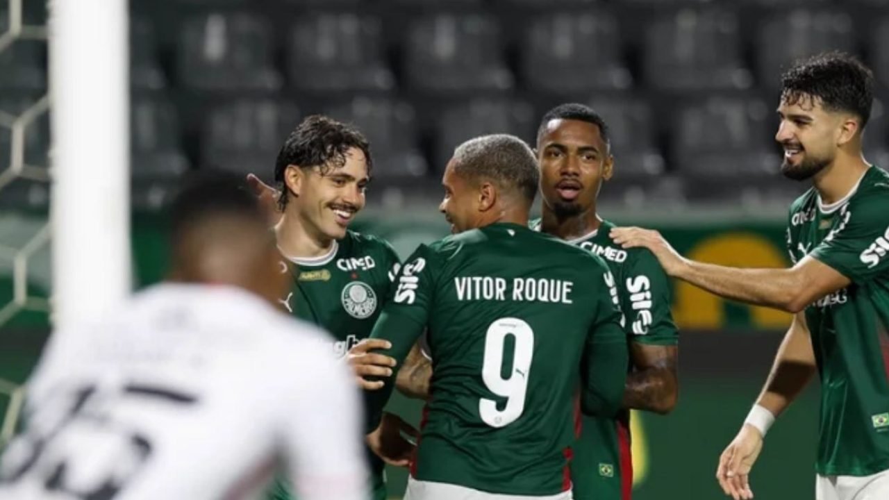 Foto: Cesar Greco / PalmeirasMaurício, estrela do Palmeiras, se naturaliza para