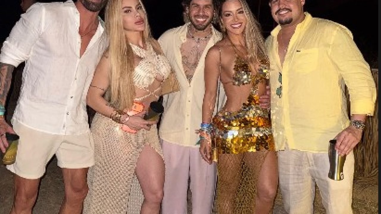 Zé Felipe passa virada ao lado de loira misteriosa após término com Ana Castela