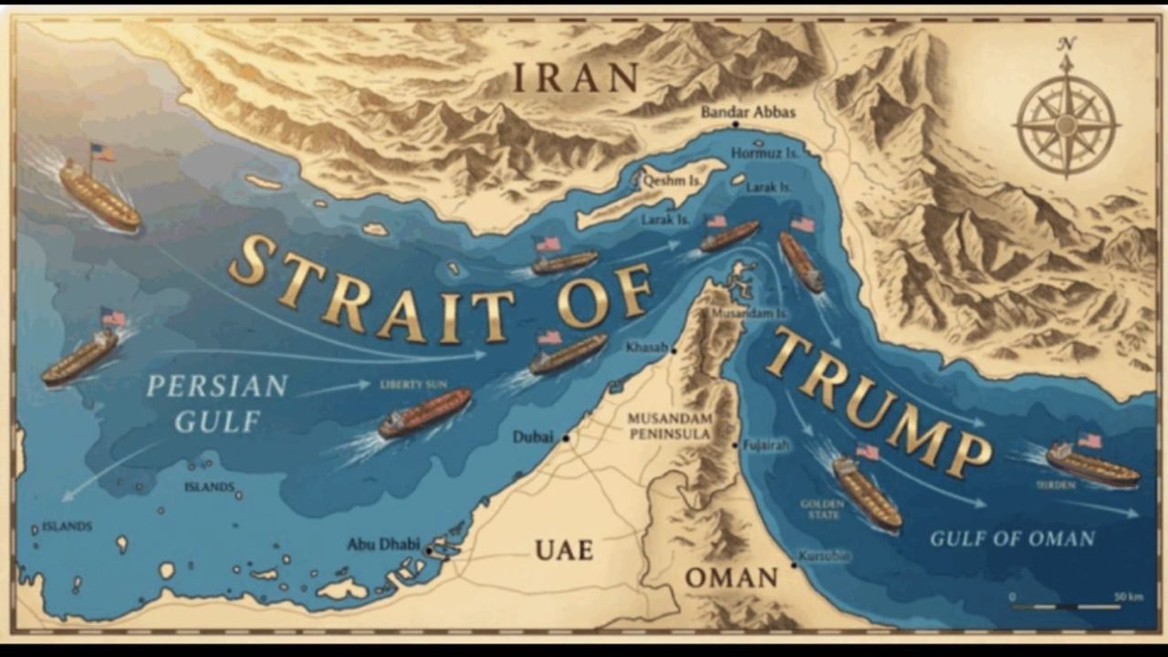 Donald-Trump-Estreito-de-Trump-Reproducao-Truth-Social