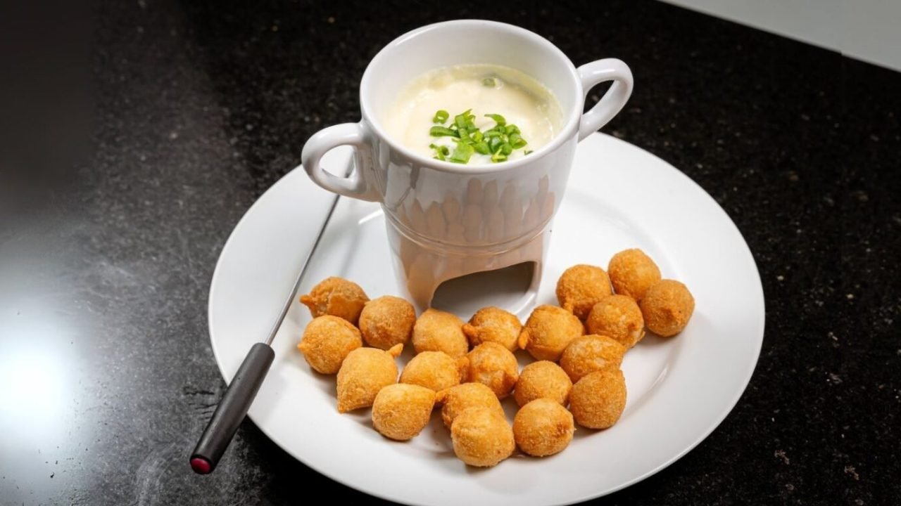 Fondue de coxinha Bavaro