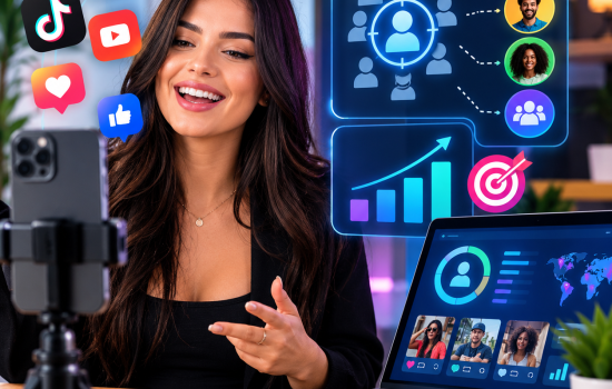 Influenciadora e Métricas Digitais