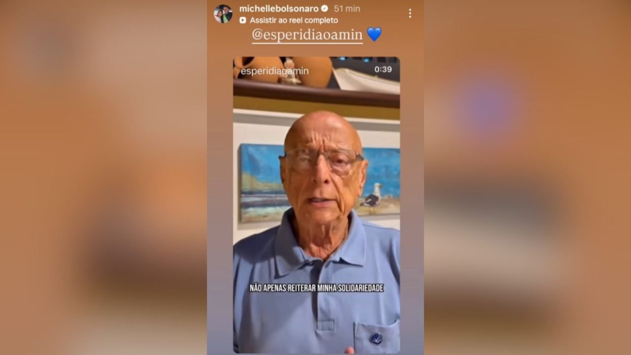 Michelle-Carlos-Bolsonaro-adversario-senado-sc-Reproducao-Instagram-Michelle-Bolsonaro