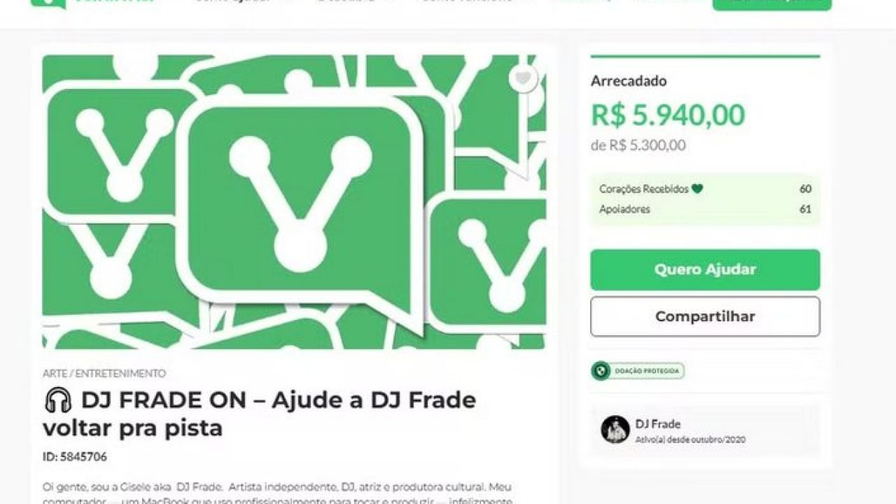 Atriz de ‘Malhação’ realiza sonho após vaquinha online