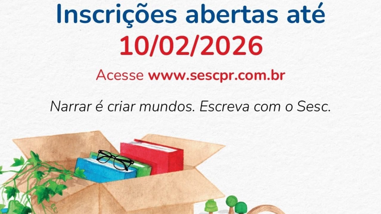 Sesc PR Abre Inscrições para a 11ª Coletânea Sesc de Contos Infantis
