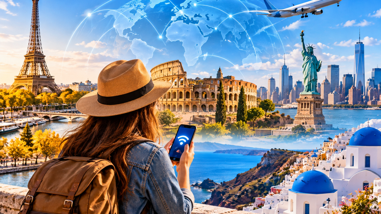 Viajante Conectada pelo Mundo