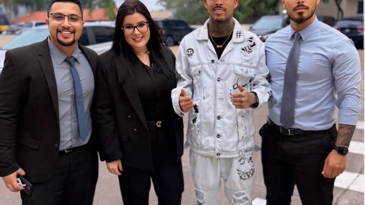 Gato Preto deixa a prisão e se declara para mãe do filho; veja