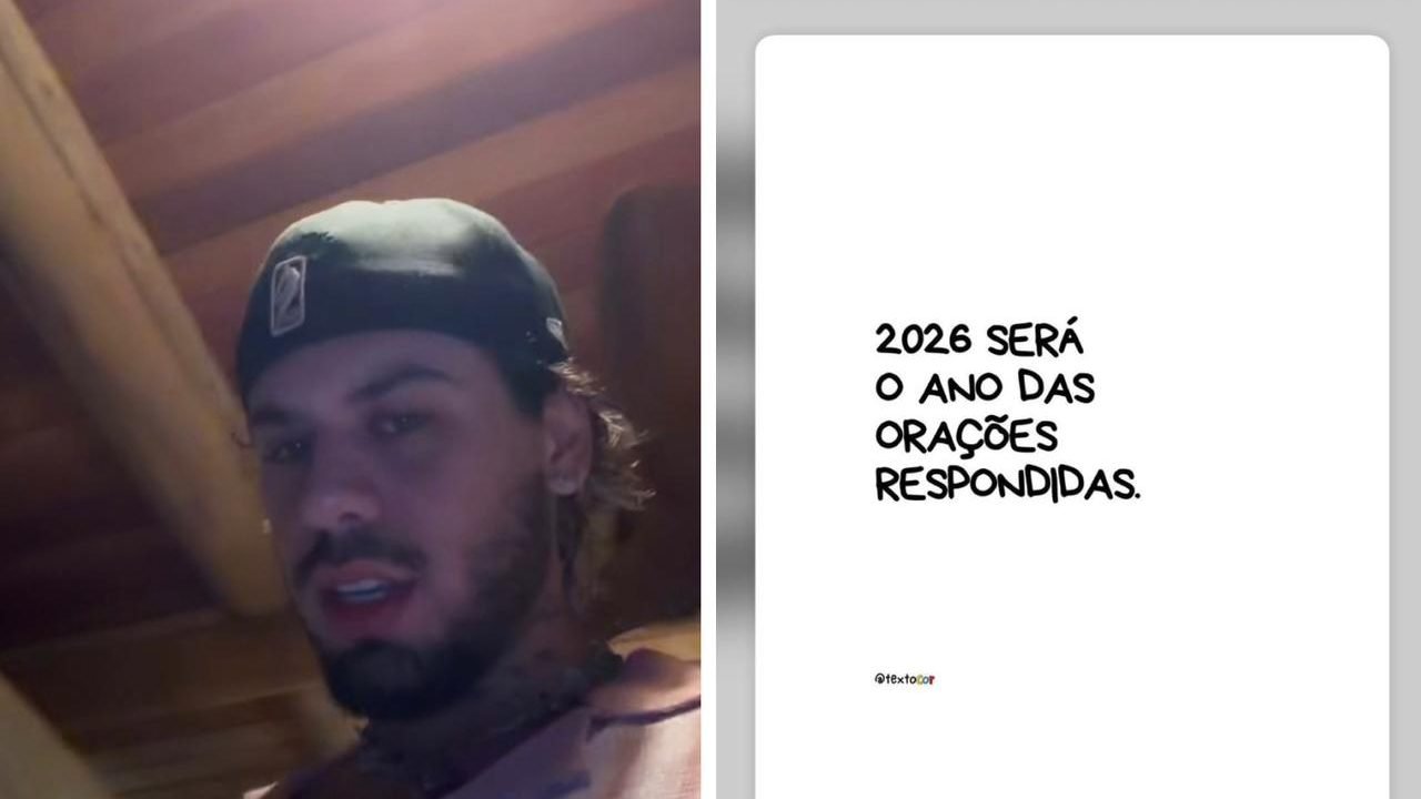 Zé Felipe afirma 'bora viver' após flagra com loira em réveillon