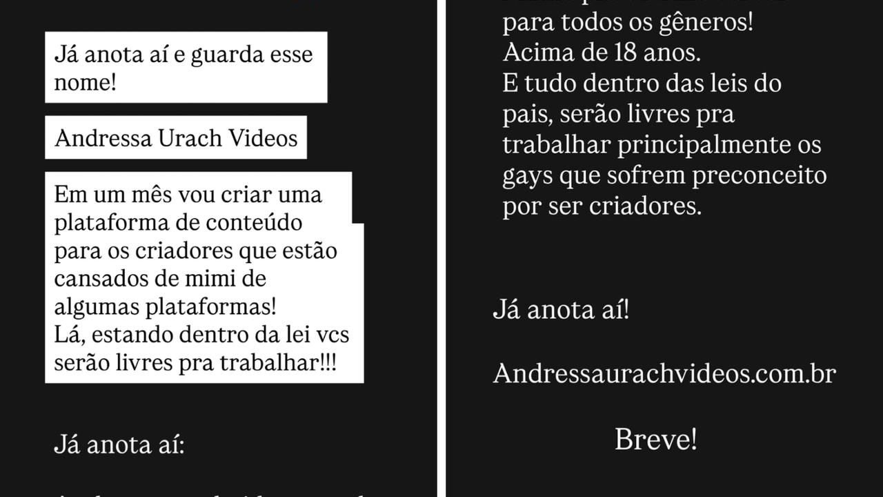 Andressa Urach rebate críticas sobre vídeo com o filho e choca web com novo anúncio; veja