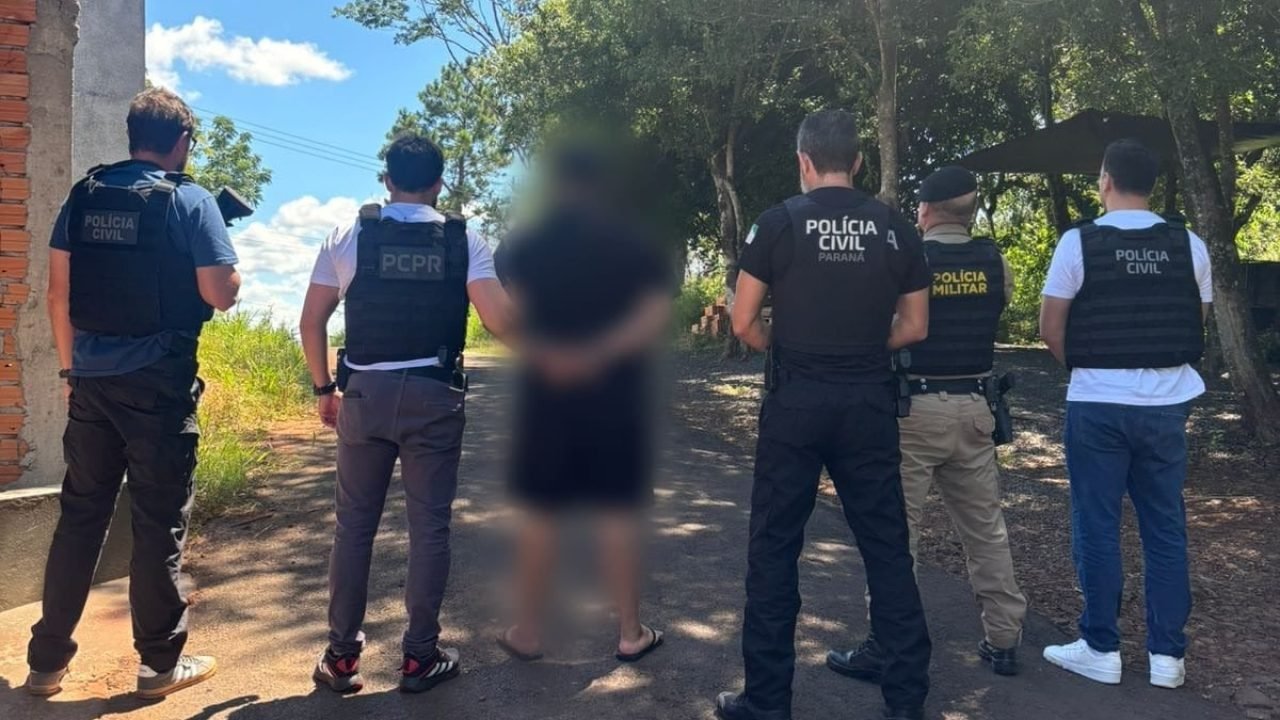 Homem de 24 anos é preso em Quedas do Iguaçu após ação integrada das polícias Civil e Militar