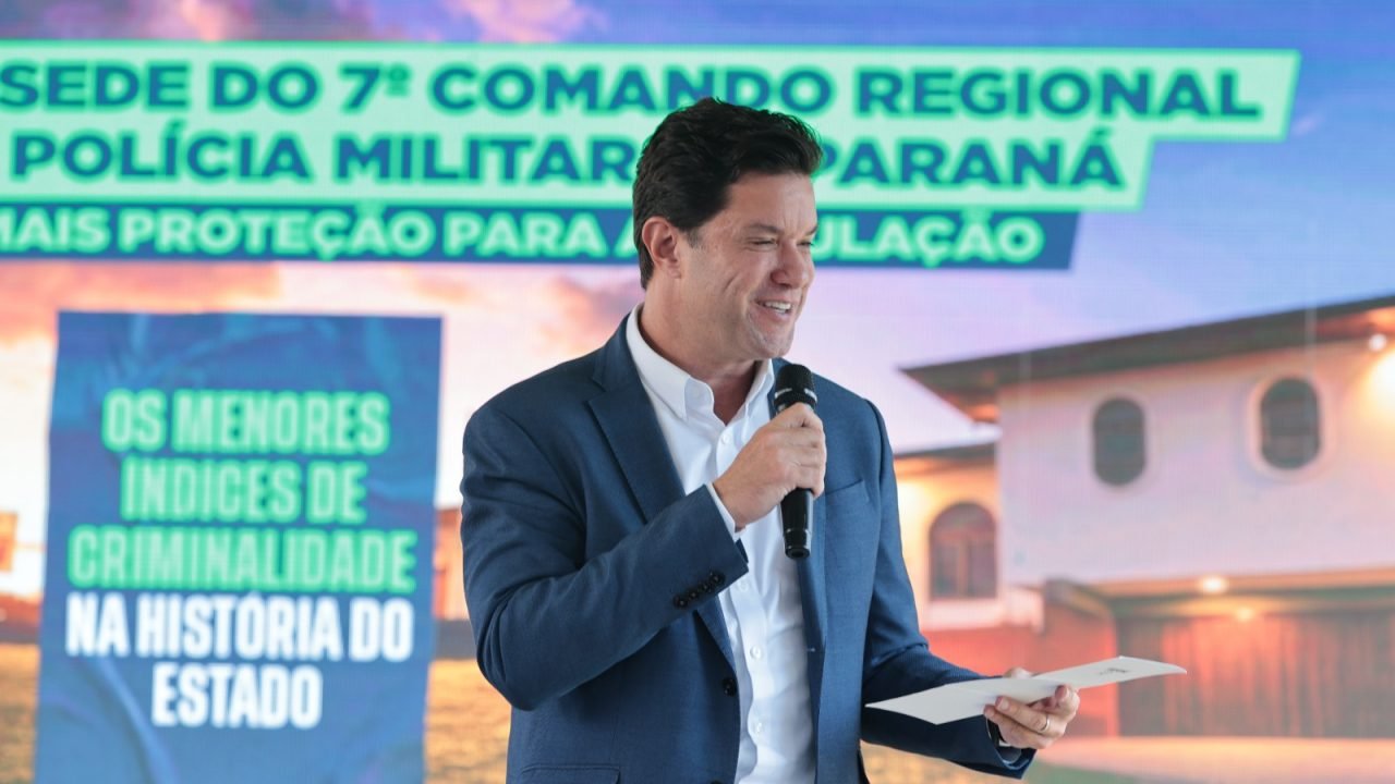 Guto Silva em Pato Branco (Crédito/Fotos: Nathan de Moraes-Secid/Pr)