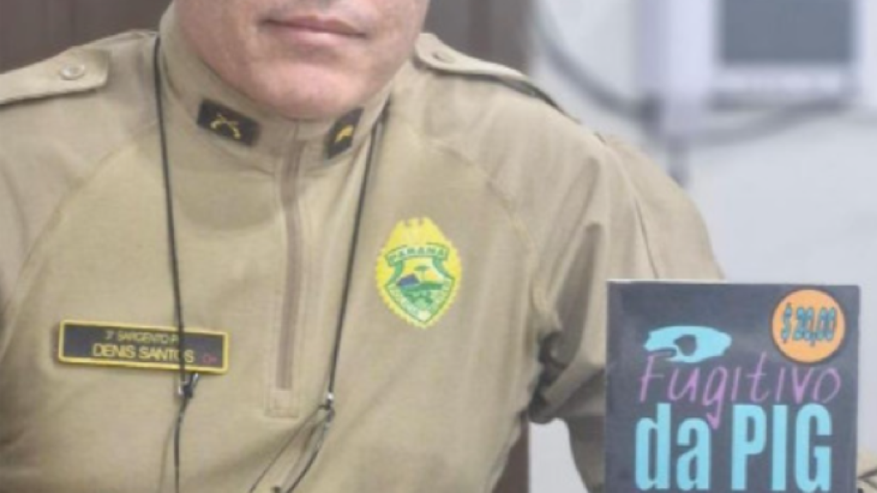 Da rotina policial à ficção criminal: sargento da PM de Guarapuava lança livro que
