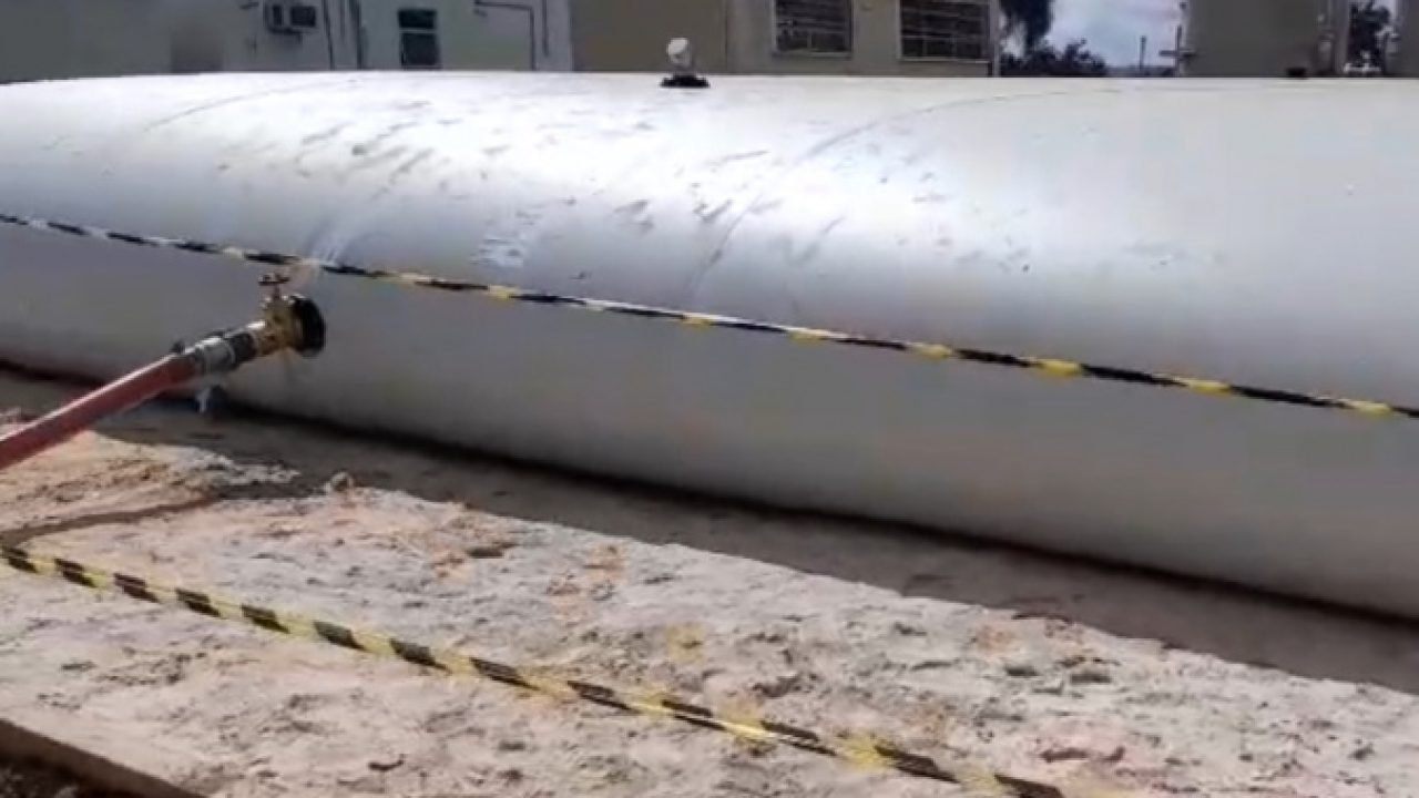 Sanepar instala reservatório para mais 250 mil litros d'água em Pontal do Paraná