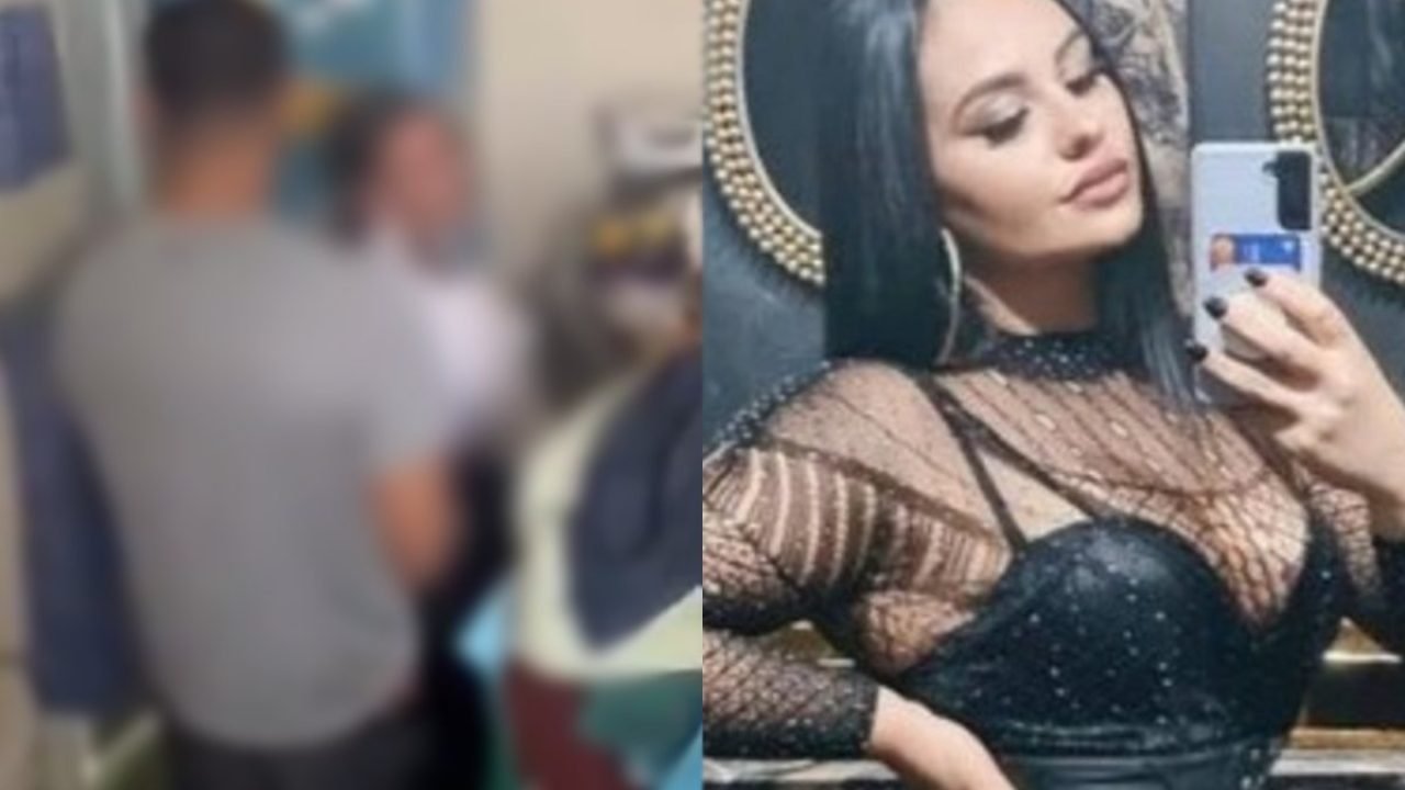 Carcereira é condenada após gravar vídeo com detento — Foto: Carcereira é conden