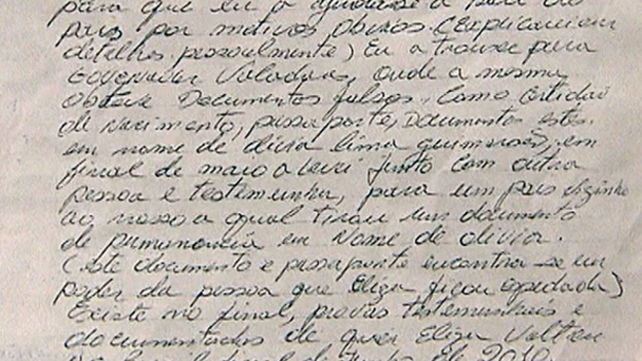 Carta afirma que Eliza Samudio fugiu do país com nome e documento falso