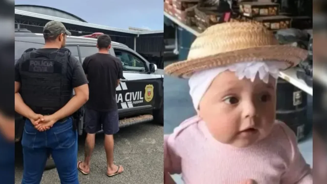 Suspeito de envolvimento no ataque armado que resultou em morte de bebê em Prudentópolis é preso