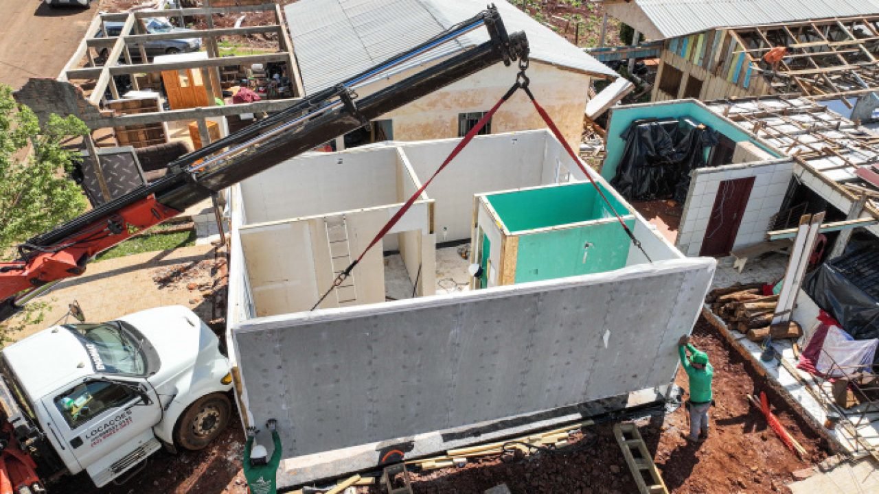 Rio Bonito do Iguaçu: quinze casas novas estão em construção na cidade