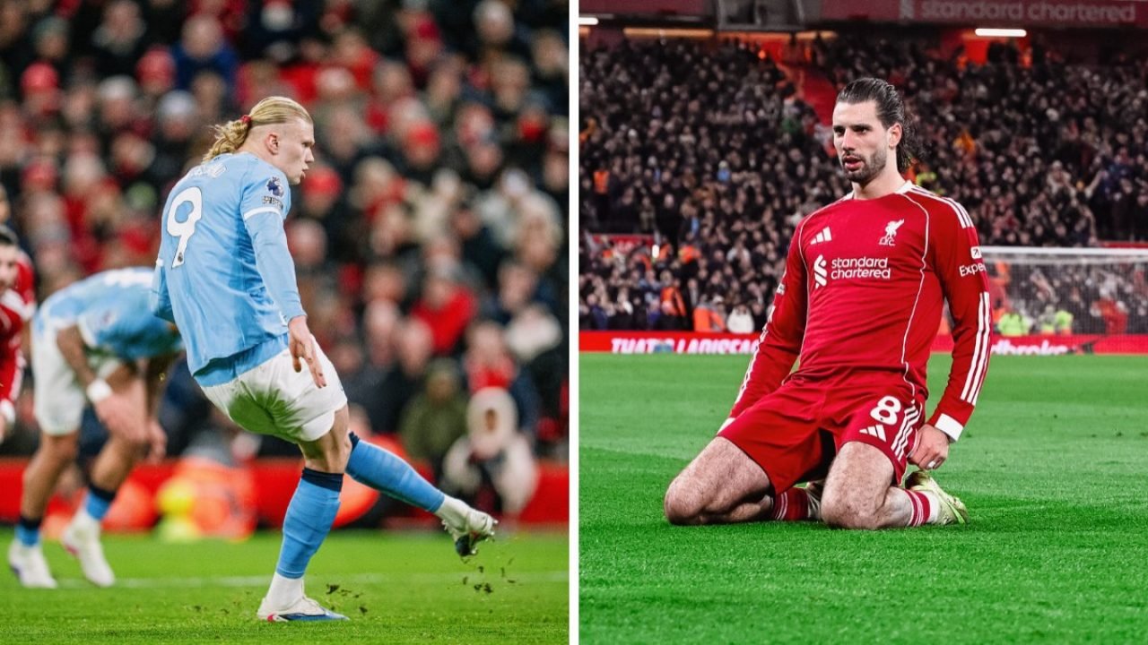 Manchester City e Liverpool vivem momento — Foto: Reprodução @ManCityPT / Reprod