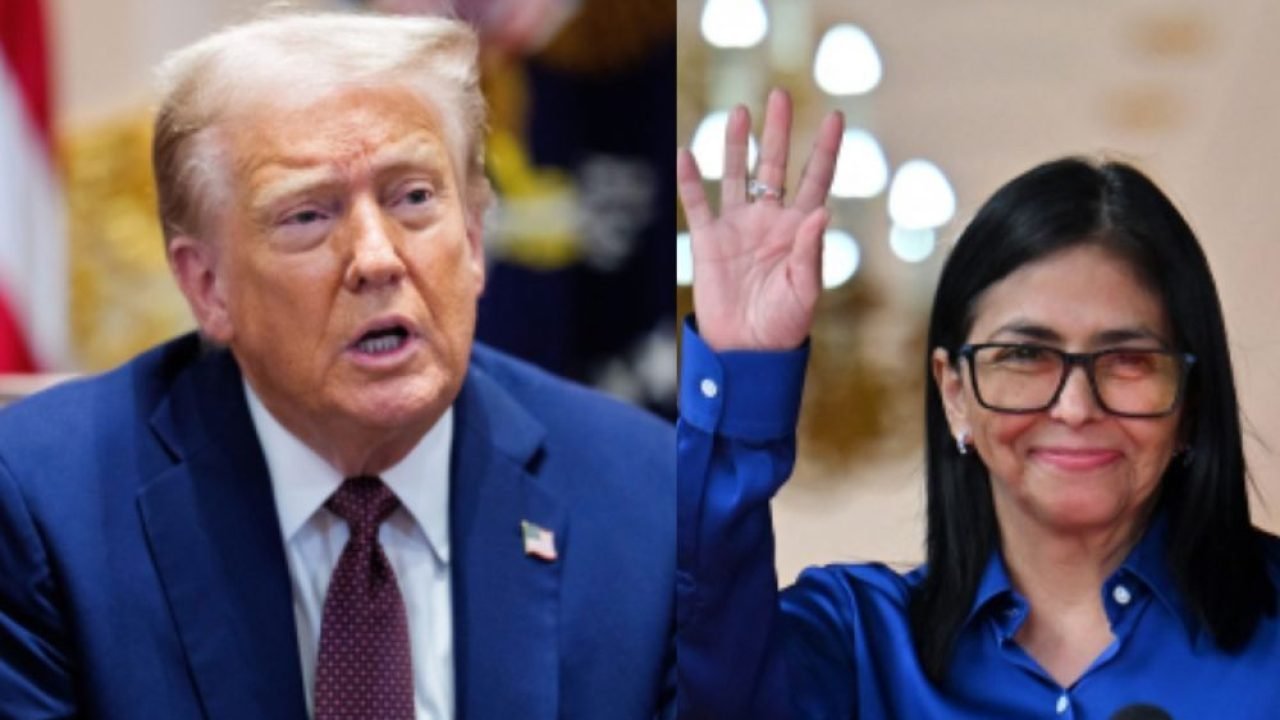 donald-trump-e-delcy-rodriguez