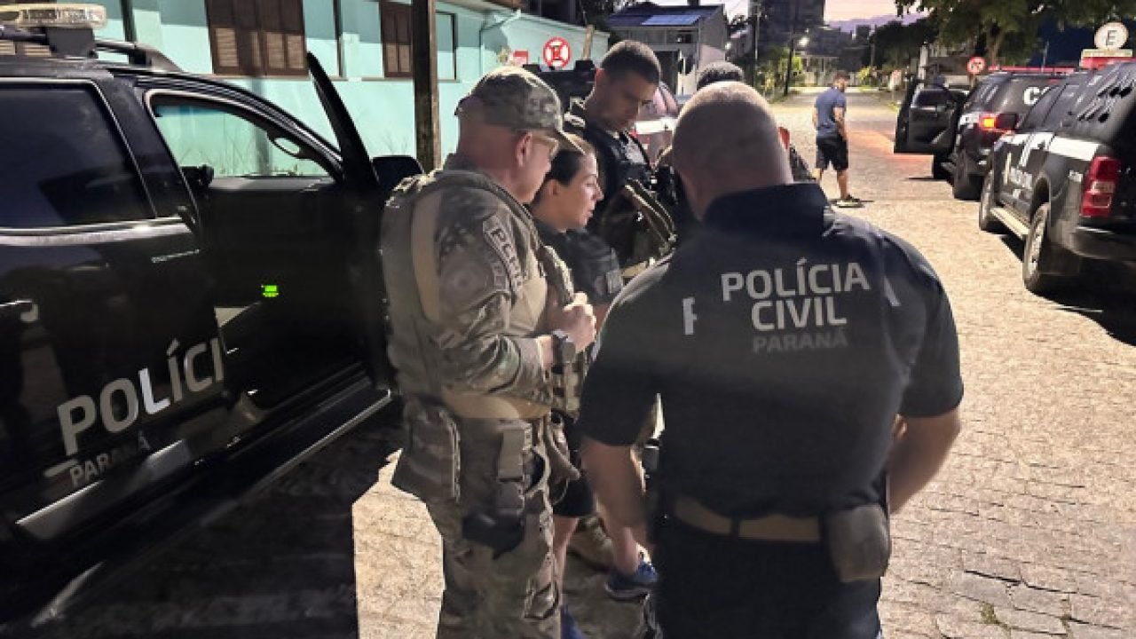 PCPR apreende arma e munições durante operação deflagrada em Guaratuba