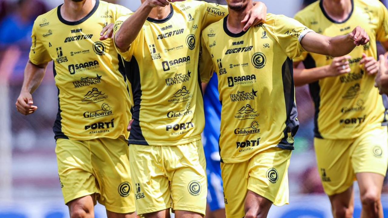 FC Cascavel goleia o São Bento por 6 a 1 e aguarda outro confronto da chave para saber destino