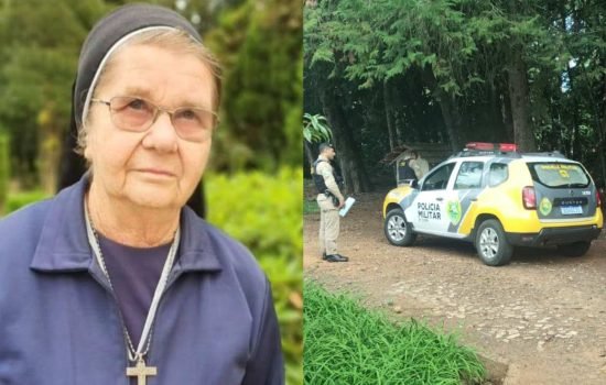 O corpo da vítima será encaminhado ao Instituto Médico Legal (IML) de Ponta Grossa (Foto: Sassá em Ação/Facebook)