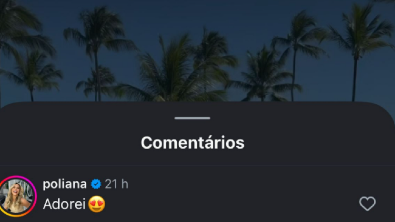 Poliana comenta vídeo onde babás dos netos aparecem dançando durante viagem