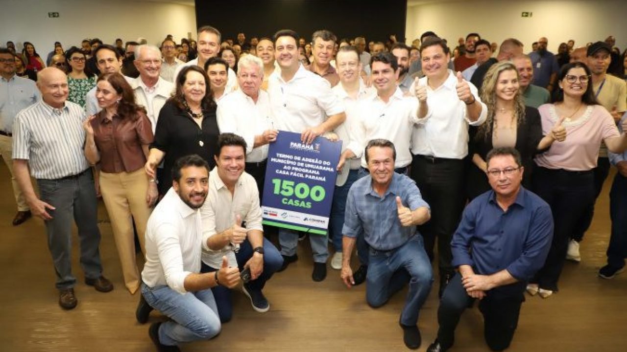 Com apoio do Estado, Umuarama ganhará bairro planejado com 1.500 casas