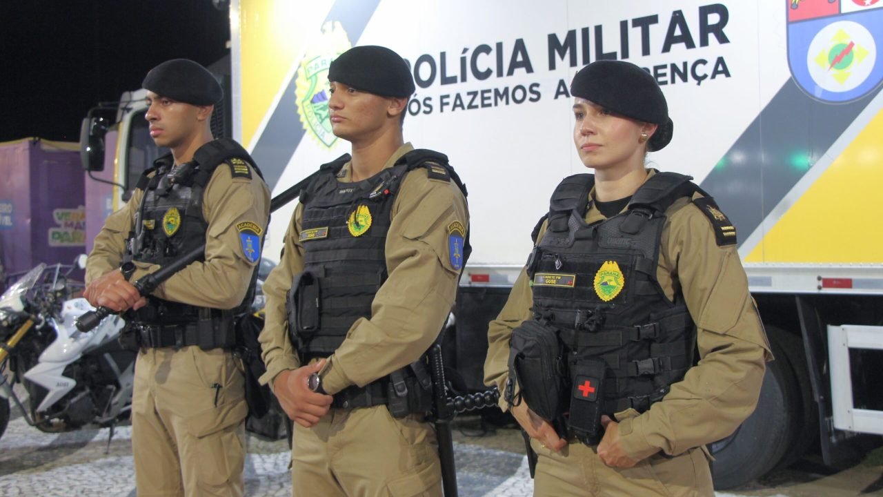 Presença estratégica da PMPR garante tranquilidade para 165 mil pessoas durante noite sertaneja