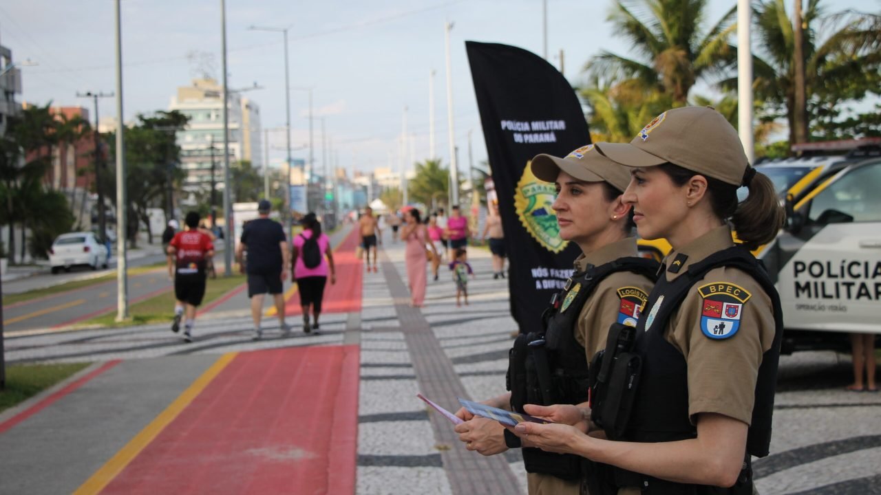 PMPR realiza ação de conscientização e sensibilização a respeito da prevenção da Violência