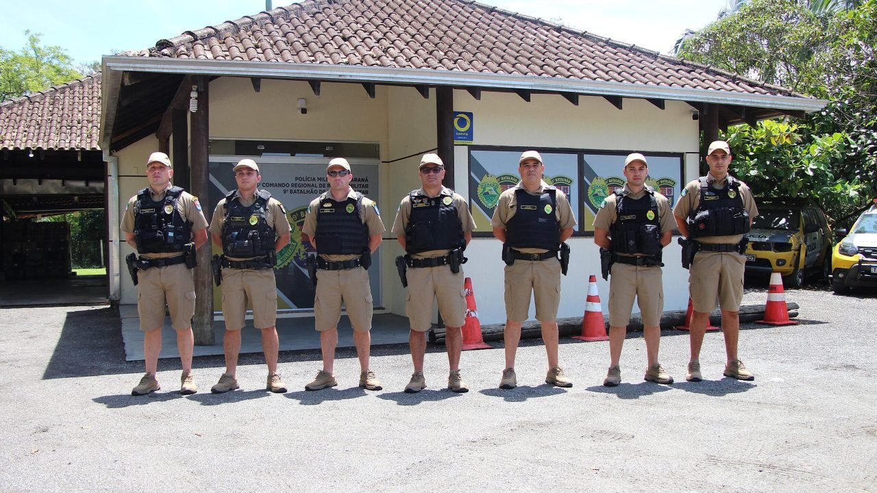 Comandante-Geral da PMPR visita unidades do litoral