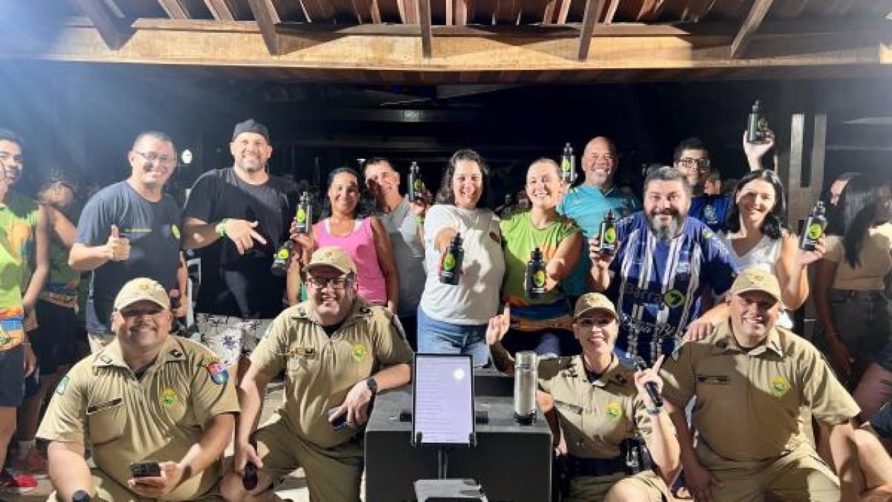 Banda da PMPR leva música, integração e alegria à AVM em Guaratuba