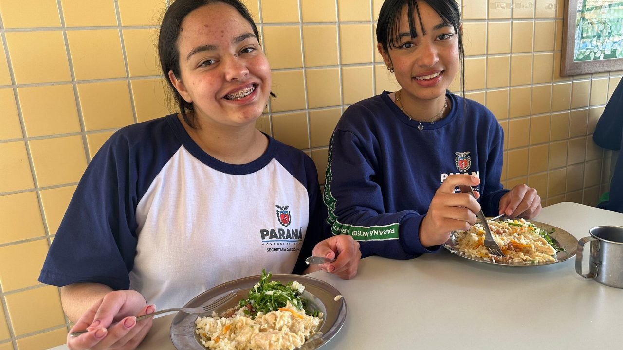 Cardápio Escolar do Paraná ganha novidades e atende 1,5 milhão de alunos diariamente