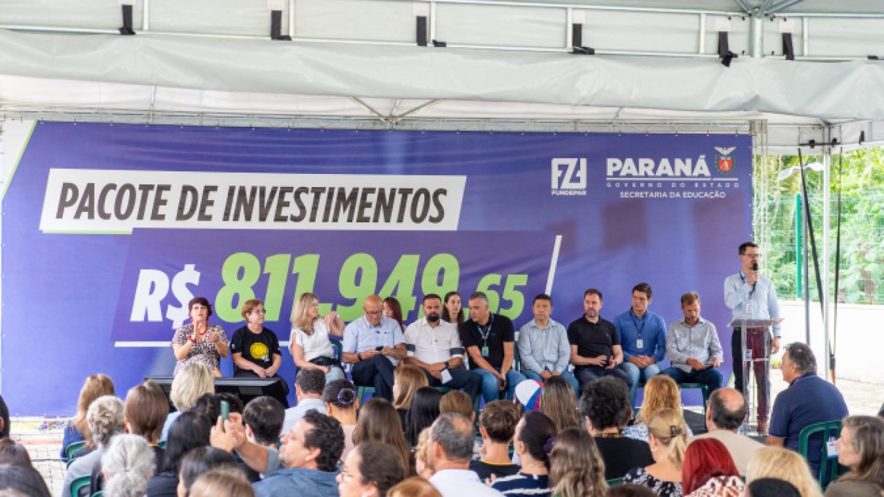 Obras no Colégio Estadual Ângelo Trevisan vão atender mais de 800 alunos no contraruno