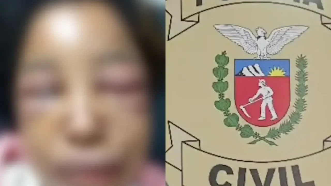 Uma mulher viveu momentos de terror após informar ao companheiro que queria term