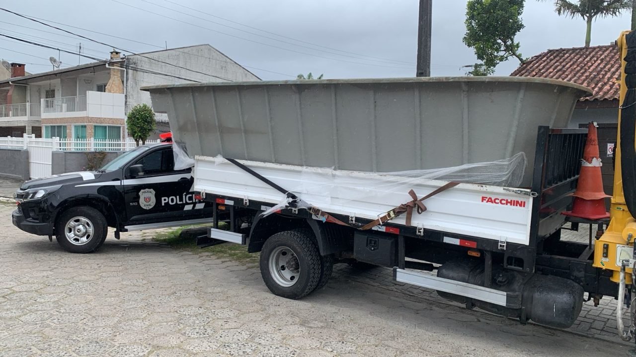 PCPR recupera piscina e interrompe esquema de estelionato avaliado em R$ 30 mil em Pontal do