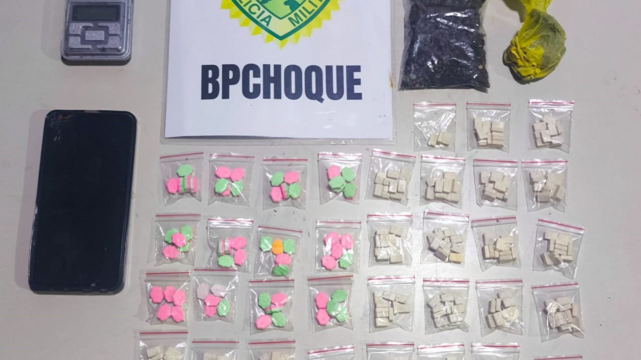 BPChoque apreende drogas durante abordagem em Guaratuba